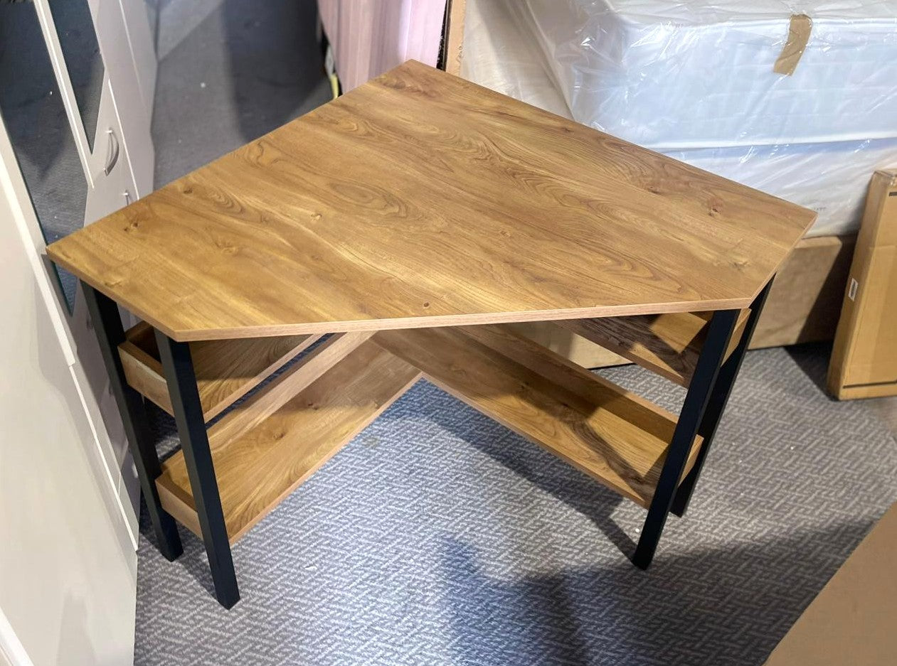 Assembled Habitat Nomad Corner Office Desk - Natural